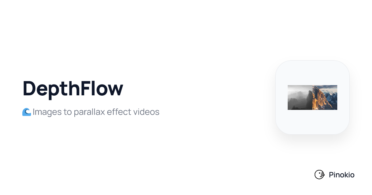 DepthFlow on Pinokio