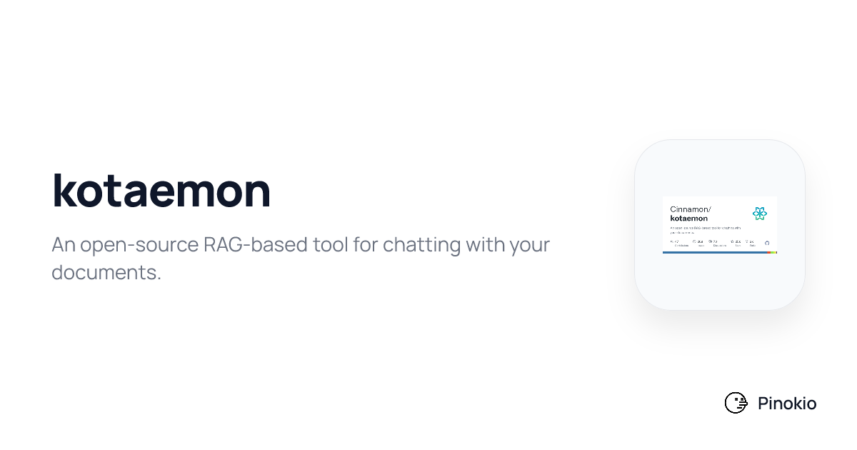 kotaemon on Pinokio